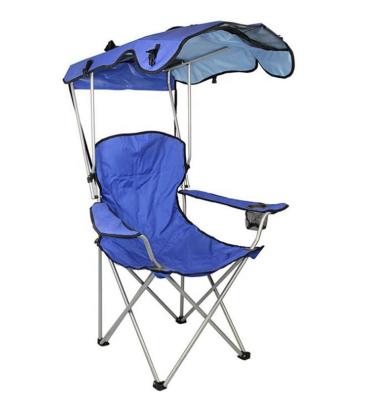 China Factory Direct Sales Modern Camping Beach Chairs Folding Outdoor Chair With Canopy for sale