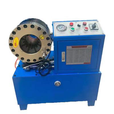 China Building Material Shops 2 Inch Steel Pipe Machine Small Tube Shrink Machine Stainless Steel Tube End Press Hydraulic Crimping Machine for sale