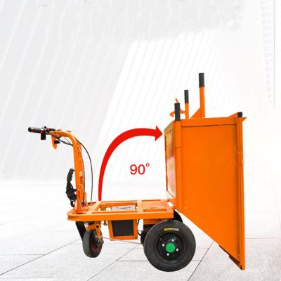 China Small Electric Tool Trolley For Pasture Cleaning Waste Carrier Multifunctional Mining Hand Trolley For Household Use for sale