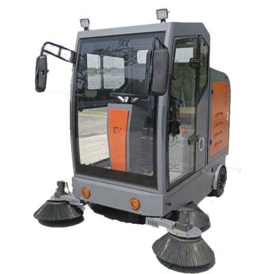 China Factory New Energy Four Wheel Sweeper Fully Enclosed Sprinkler Four Wheel Sweeper for sale