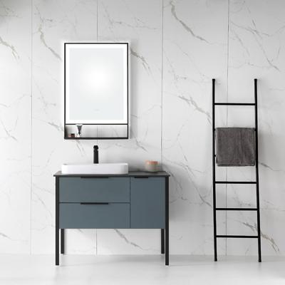 China 2022 High Level Impressions Modern Bathroom Waterproof Mirror Vanity Modern Bathroom Vanity for sale