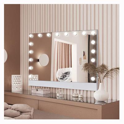 China High Quality Lighted Beauty Vanity Hollywood Makeup Mirror Hollywood Style Led Vanity Mirror for sale