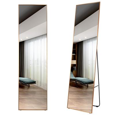 China Modern Hot Selling Customized Aluminum Women Residential Integral Dressing Mirror for sale