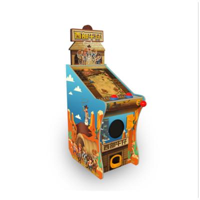 China Threeplus High Returns New Design Kids Arcade Cowboy Kids Virtual Video Pinball Game Machine Coin Operated Manufacturers For Sale for sale