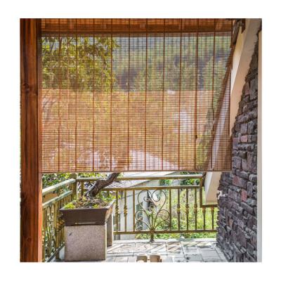 China Practical and durable Japanese style curtain bamboo curtain partition shade manufacturer for sale