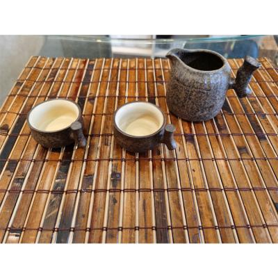 China China Sustainable Creative Rectangular Bamboo Place Mat Tea Mat for sale