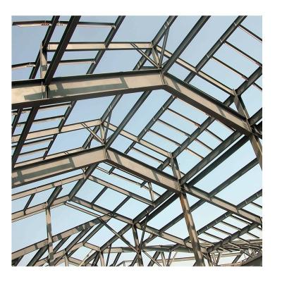 China Modern factory price steel frame villa steel structure decoration frame space frame steel structure roof for sale