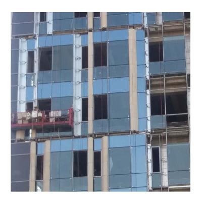 China Custom Build Curtain Wall Factory Curtain Wall Facade Glass Building Glass-Glass Facade for sale