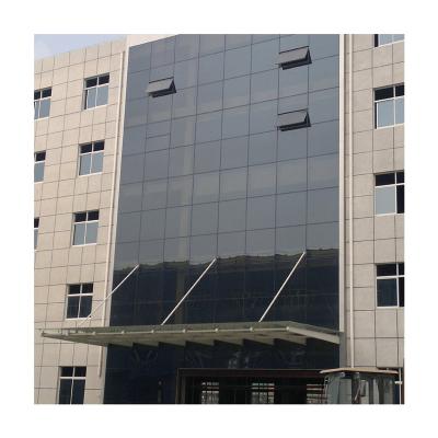 China Modern Commercial Glass Curtain Wall Safety Double Glaze Laminated Glass For Curtain Wall Building Materials for sale