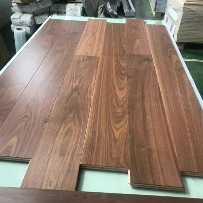 China Modern Master Grade Luxury Smooth Walnut Floor Engineered Wooden Boat To Australia for sale