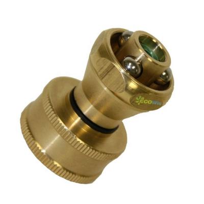 China Variable Flow Control Brass Garden Hose Jet Nozzle Super Shot Watering Sprayer for sale