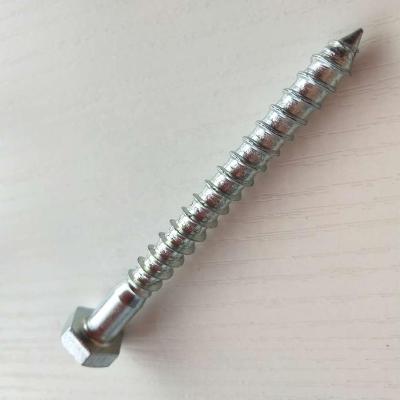 China DIN571 Hex Head Lag  Self Drilling Screw  Wood Screw For All Size Xiangdong HEX for sale