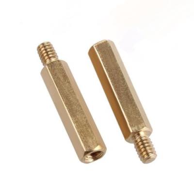 China High Precision Computer Female Male Connectors Brass Studs en venta