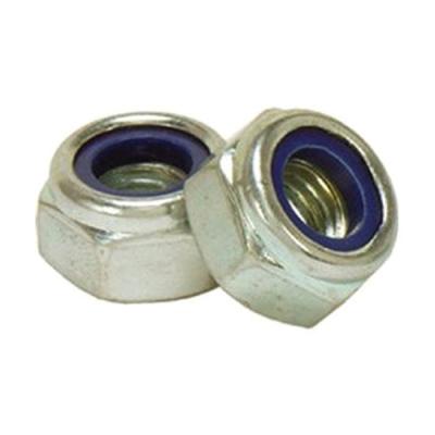 China High Quality Nylon Self-Insert Locking Nuts Lock Nut Best Fastener Manufacturer for sale