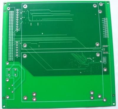 China Double Layer PCB FR4 Green Immersion Tin Custom Multilayer Printed Circuit Board PCB for sale