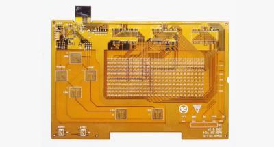 China Double-sided Flexible PCB Board PI + PI Steffener Material Type Coverlay Soldermask Type for sale