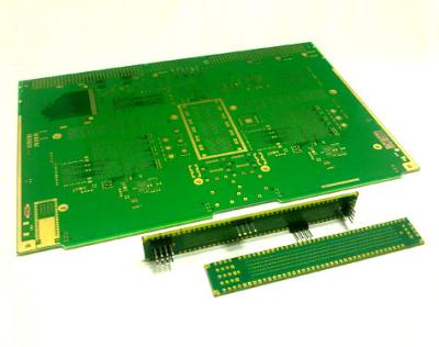 China Green Solder Mask Prototype High Density Interconnect HDI PCB High TG Material 20 Layer Board for sale