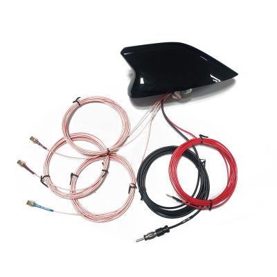 China JCM072 GPS+LTE MIMO+FM/AM Combination Car Shark Fin Antenna With RG174 Cable JCM072 for sale