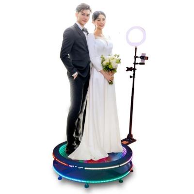 China Glass Base 360 ​​Slow Motion Selfie Rig Photobooth Slow Motion 360 Degree Rotation Camera Photo Booth Portable Case 100cm for sale