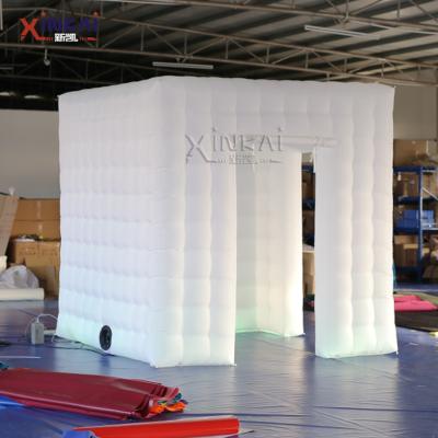 China Event Photo Booth Package 360 ​​Background Parts Spiral 360 Photo Booth Inflatable Enclosure Backdrop for sale