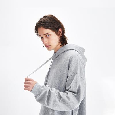 China Anti-wrinkle white plus size mens hoodies custom sweatshirts oversized hoodie for sale