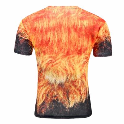 China Wholesale Cheap Anti-wrinkle Mens Sublimation Polyester T Shirts for sale