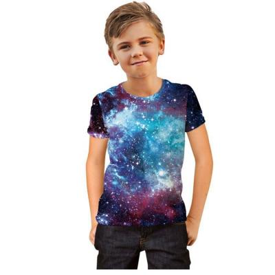 China Custom Viable 100% Polyester Sublimation Plain Kids T-Shirt For Wholesale for sale