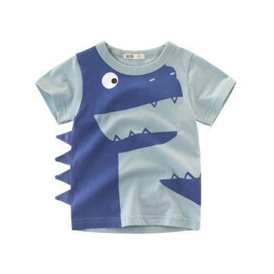 China Most Popular 100% Cotton Kids Organic Cotton T Shirts Anti Shrinkage Boys Soft T-Shirt for sale