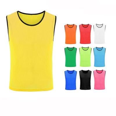 China Factory wholesale cheap training vest football training bibs quick dry for sale