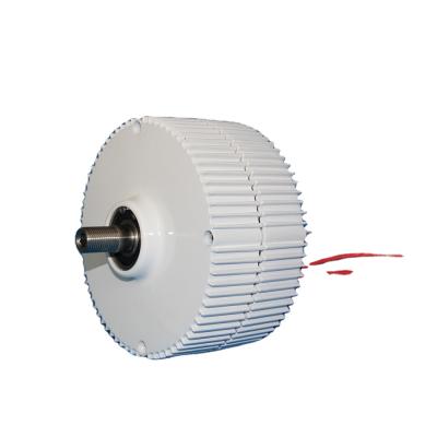 China 300W 400W 500W 600W 12V 24V 48V 3 Phase Gearless Permanent Magnet Generator AC Alternators Use For Wind Turbine Water Turbine for sale