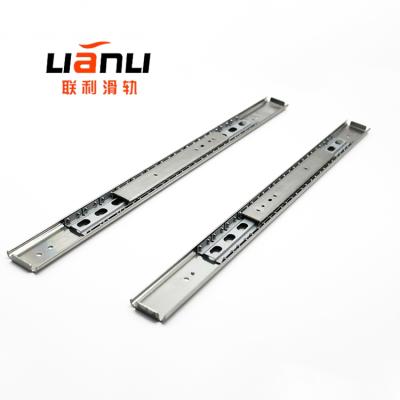 China 50kg Loading Capacity Aluminum Alloy Channels Traditional Telescopic Table Slide for sale