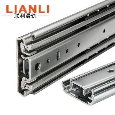 China Furniture Industry 76mm Width Full Extension Ball Bearing Heavy Duty Drawer Slides for sale