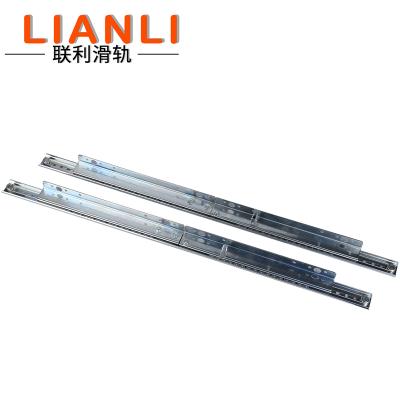 China Furniture 35mm Width Ball Bearing Slide Rail For Dining Table for sale