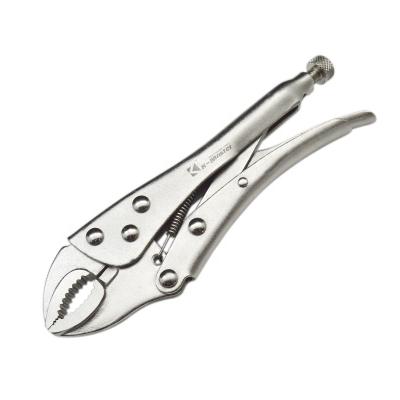 China Carbon Steel Parmaster Curved Jaw Lock Key Pliers Pull Out Tool Locking Pliers 10 Inch for sale