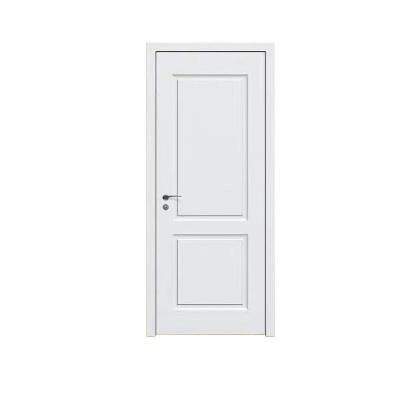 China Chinese Wholesale Customizable Customizable Bedroom Room Sound Insulation Factory MDF Interior Wooden Door With Frame Wood for sale