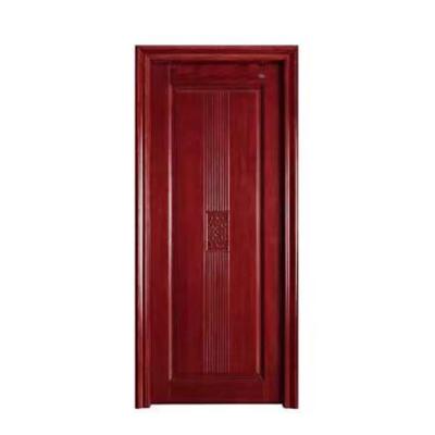 China Modern Design Hotel Wood Door Sound Insulation Door Bedroom Doors PVC Soundproof Internal Waterproof Solid Interior Residential Doors for sale