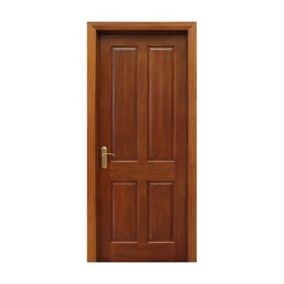 China Modern Chinese Scratch Proof Wooden Doors Solid Wood Bedroom Inside Door Solid Wood for sale