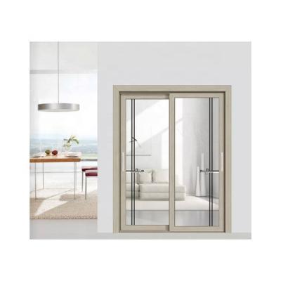 China Modern Smooth And Clean Glass Doors Cheap Interior Doors Houses Sliding Door for sale