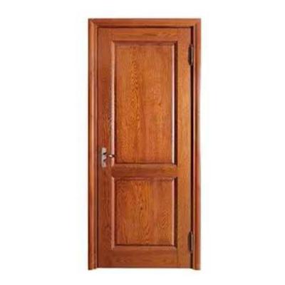 China Modern Customizable Modern Shape Solid Wood Frame Interior Solid Wood Doors House Doors for sale