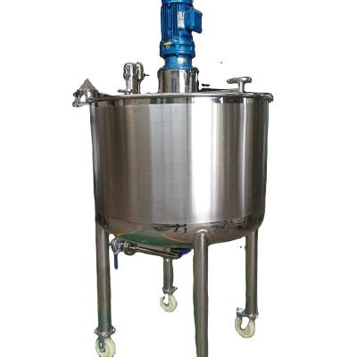 China Factory Customized Food Grade Stainless Steel Electric Heating Tank Mixing Equipment for sale