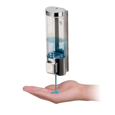 China Wholesale Hanging Refillable Foam Soap Dispenser Wall Mount Soap Dispenser Hotel Manual Liquid Soap Dispenser for sale