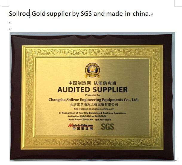 SGS Cerficate - Changsha Sollroc Engineering Equipments Co., ltd