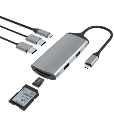 중국 9인1 디스플레이링크 도킹 스테이션 USB C 노트북용 노트북용 오디오 포트 판매용