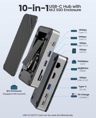 China 4K/2K/1K Display Support Thunderbolt Docking for Linux Compatibility and Thunderbolt Compatibility for sale