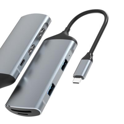 China USB-C-Adapter SD-Karte TF-Kartensteckplätze USB 3.0/2.0 Typ-C-Adapter für die Datenübertragung zu verkaufen