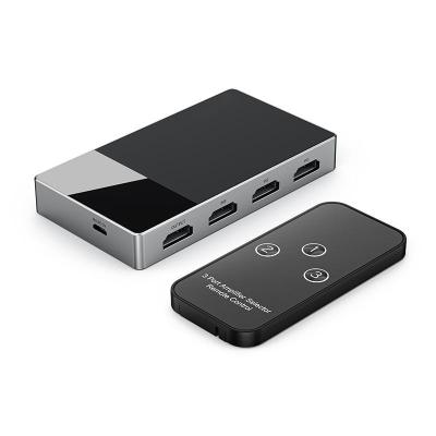 China Schwarzgrauer HDMI 4k Switch Splitter 3 in 1 Out HDMI Switch Fernsteuerung Unterstützung 3D 4K 1080P zu verkaufen