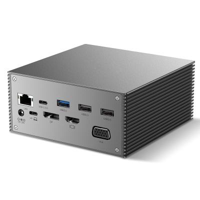 中国 Thunderbolt 4k モニター Thunderbolt USB-C デュアルHD 4K ドッキングステーション 16-イン-1 ハブ アダプター MST Macbook & デスクトップ 販売のため