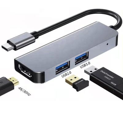 China USB3.1 Type C USB C Hub To 4K HDMI USB Docking Station 3 In 1 for Laptop PC Interface for sale