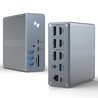 China OEM/ODM Logo Thunderbolt Connection Hub für 4K-Displayunterstützung und darüber hinaus zu verkaufen