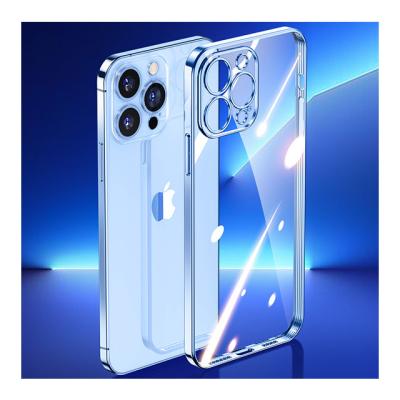 China Shockproof Imprue Wholesales Soft Clear Colorful Shockproof Mobile Phone Case for iPhone 13 Pro max 11 12 XR XS 6 7 8 PLUS Retailer package for sale